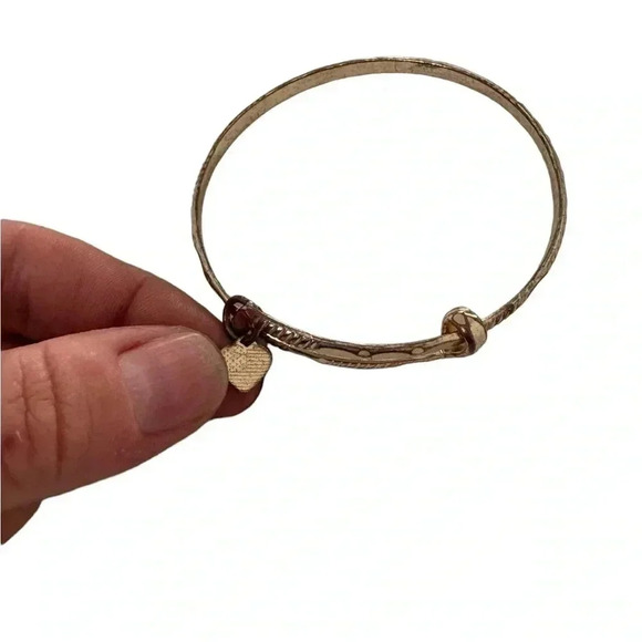 Alex And Ani Adjustable Bracelet American Flag Charm - Picture 7 of 7